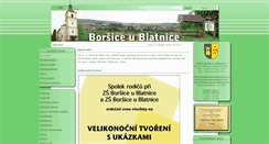 Desktop Screenshot of borsiceublatnice.cz
