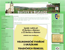Tablet Screenshot of borsiceublatnice.cz